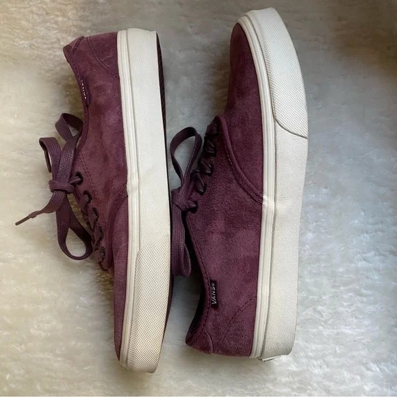Vans purple suede sneaker SIZE 8 - Picture 9 of 9